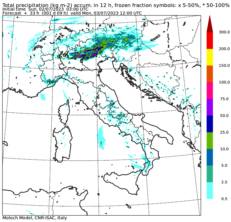 allerta meteo lunedì 3 luglio 2023