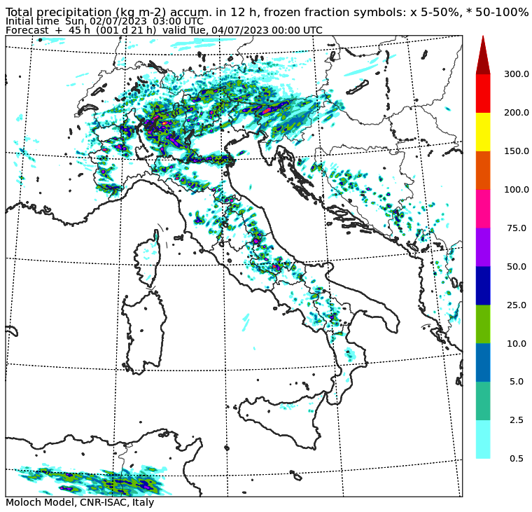 allerta meteo lunedì 3 luglio 2023