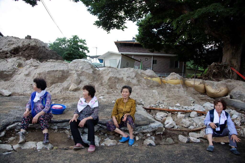 alluvioni inondazioni maltempo corea del sud