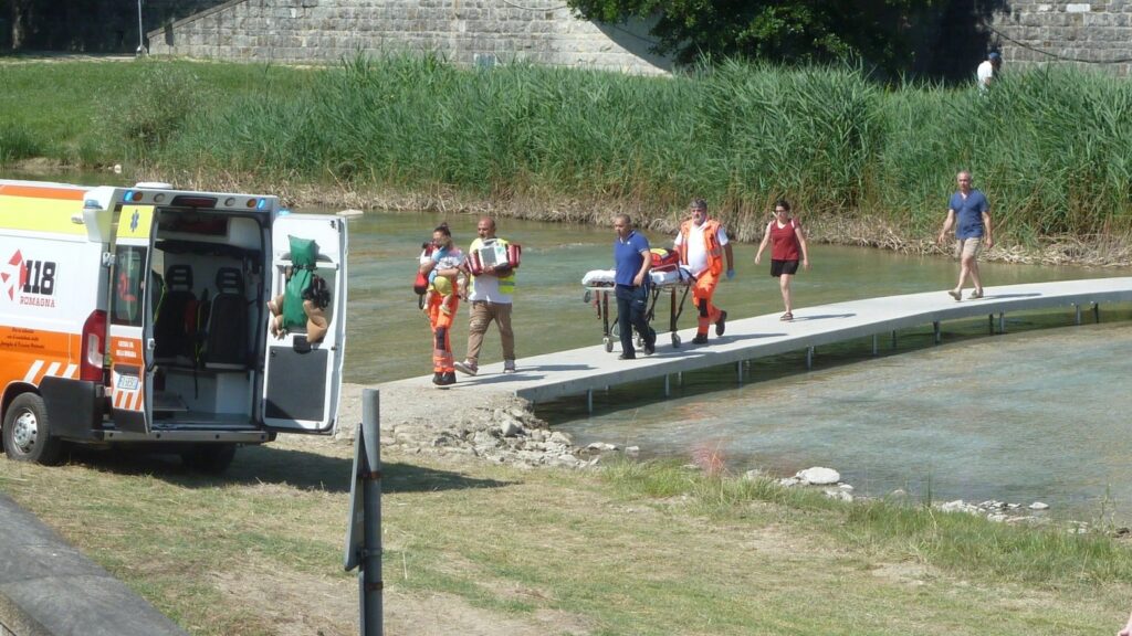bimbo fiume forlì