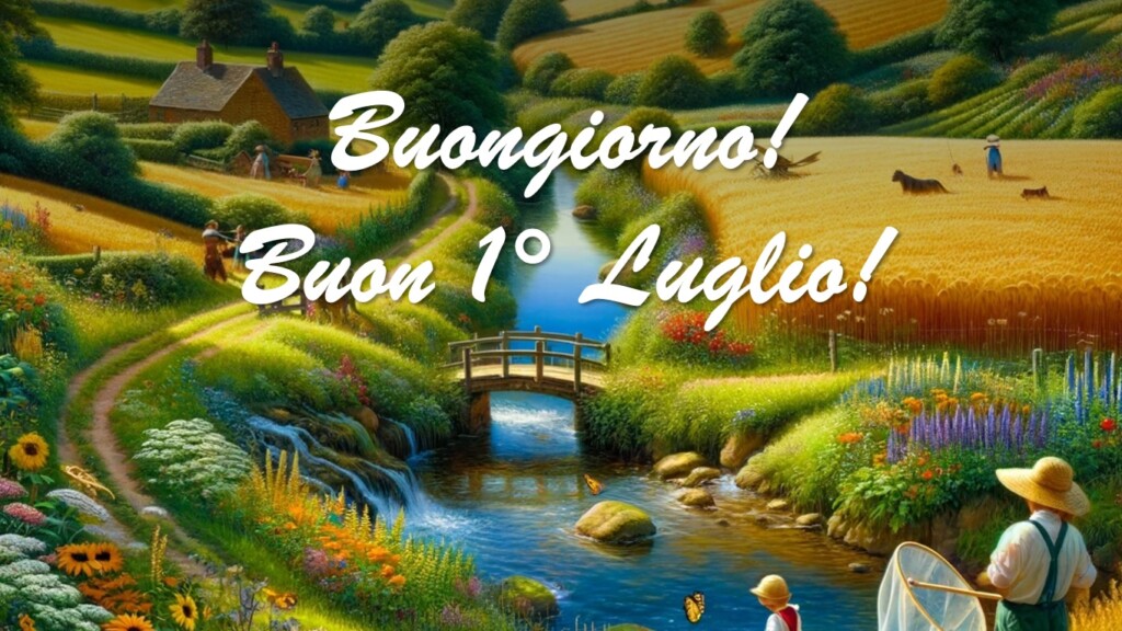 buongiorno buon 1° luglio