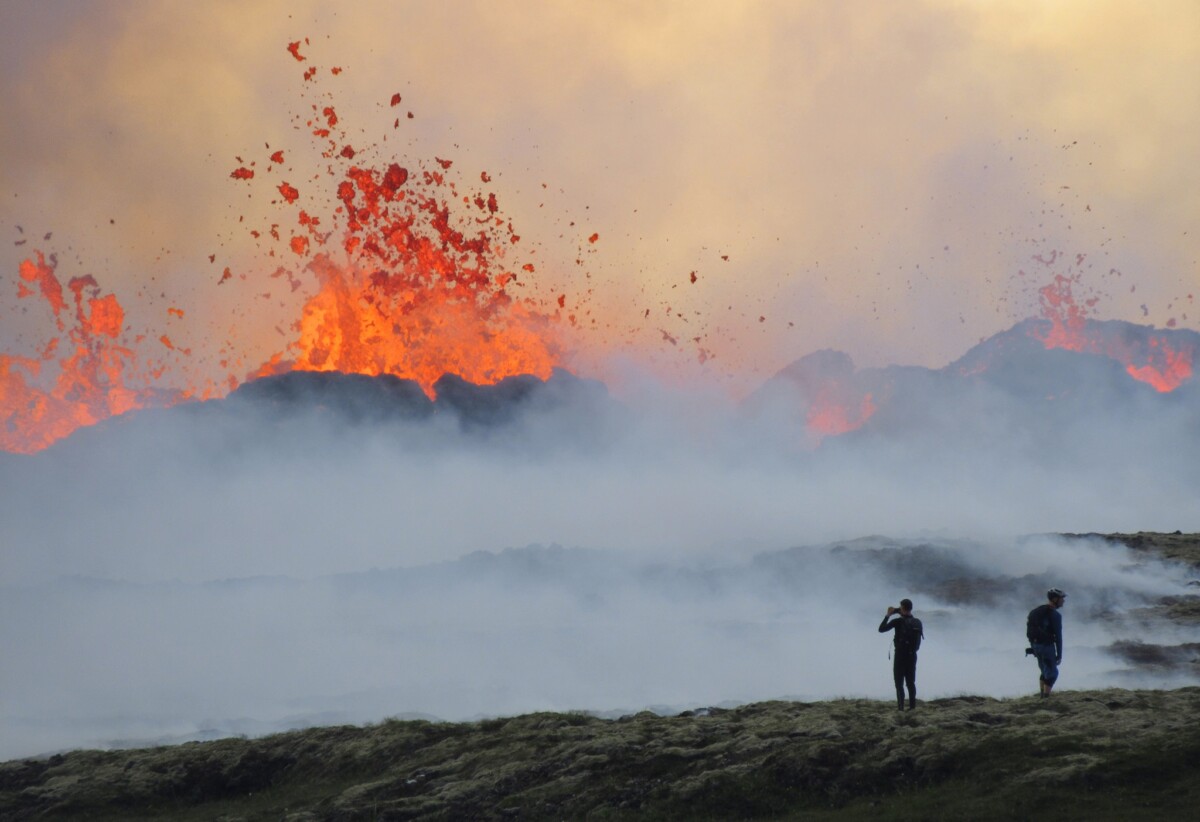 eruzione vulcanica islanda