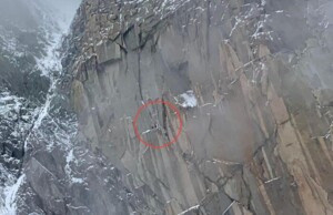 escursionisti bloccati monte bianco