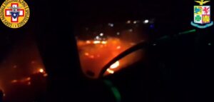 intervento di evacuazione a San Vito lo Capo