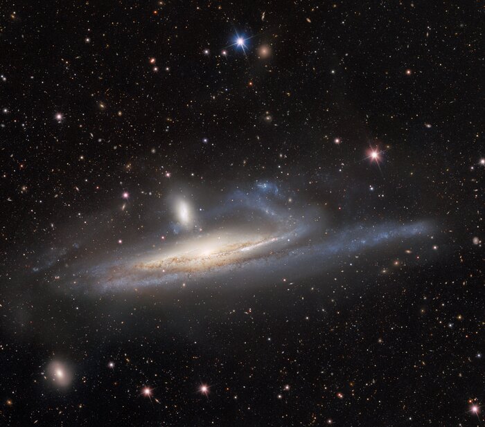 galassie NGC 1532 e NGC 1531