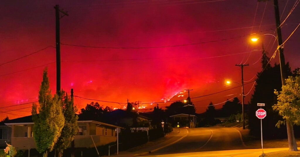 incendio Osoyoos canada