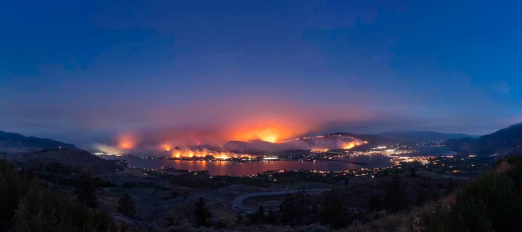 incendio Osoyoos canada