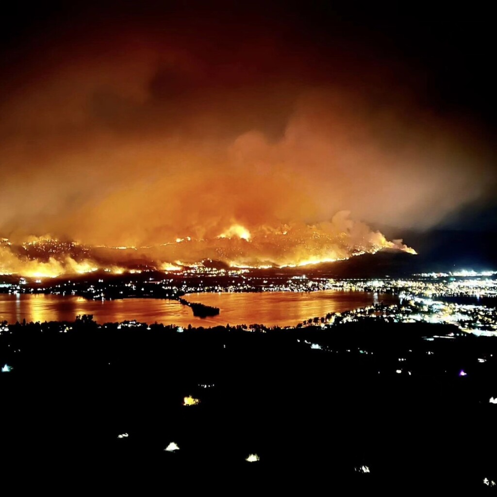 incendio Osoyoos canada