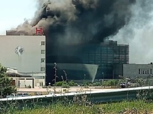 incendio ospedale miulli