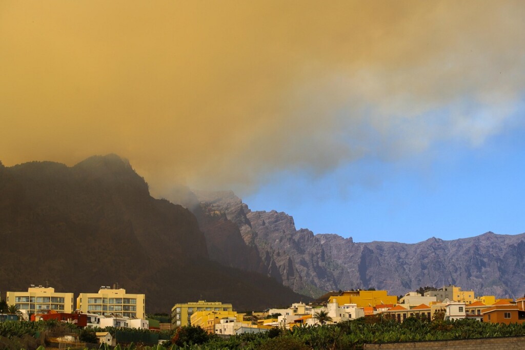 incendio spagna canarie la palma