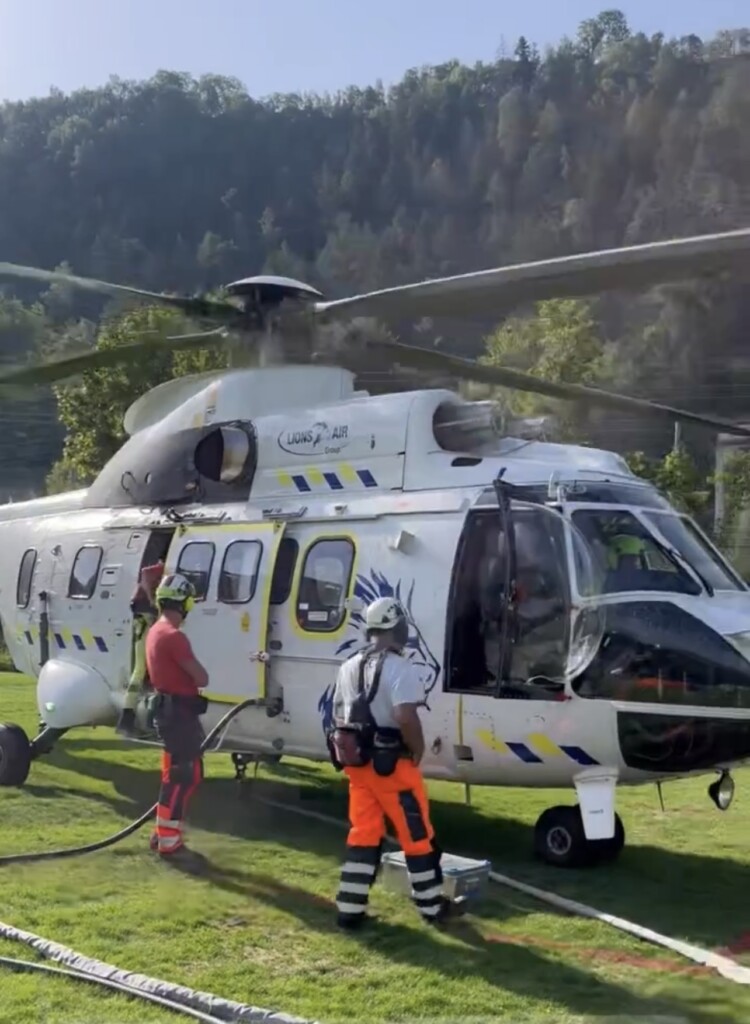 incendio svizzera alto vallese