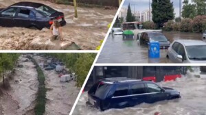 inondazioni alluvione saragozza spagna maltempo