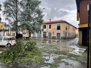 maltempo Parabiago lombardia