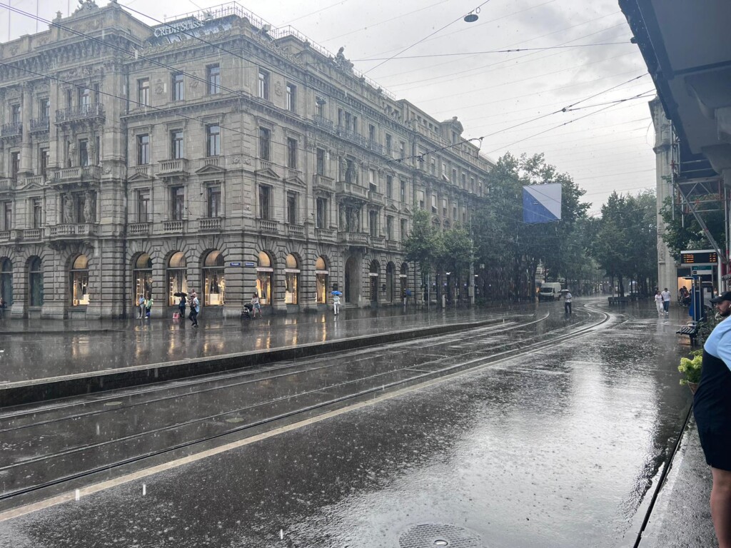 maltempo pioggia zurigo