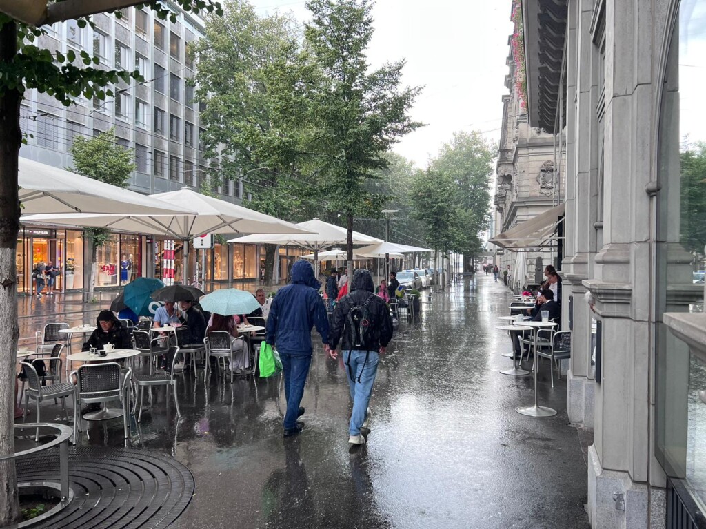 maltempo pioggia zurigo