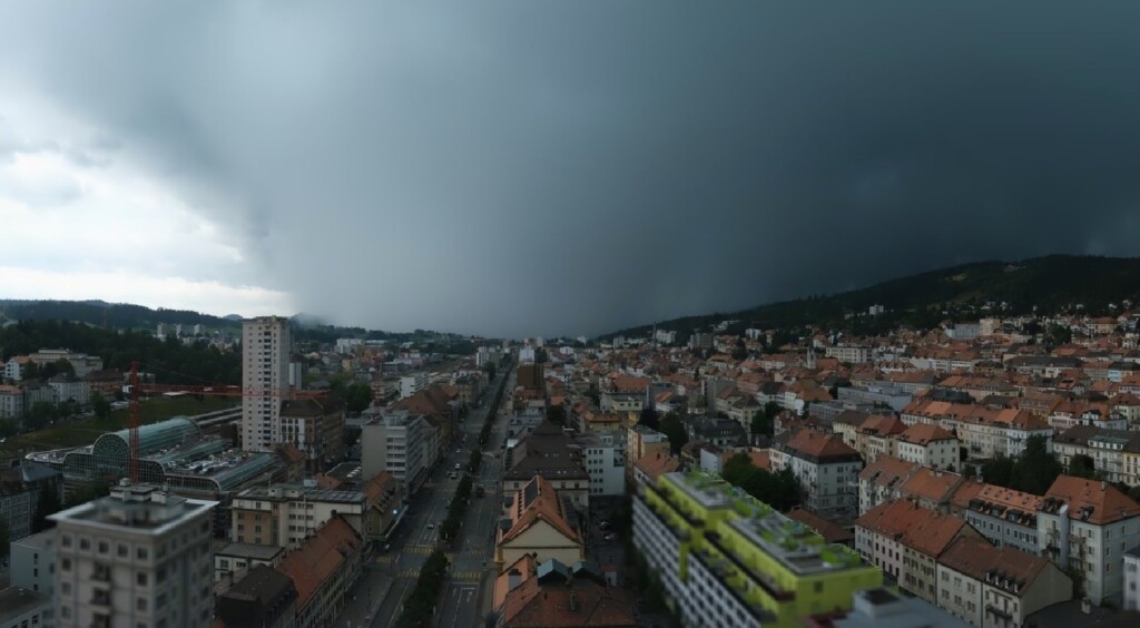 maltempo svizzera La Chaux-de-Fonds