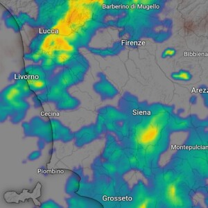 maltempo toscana fulmini