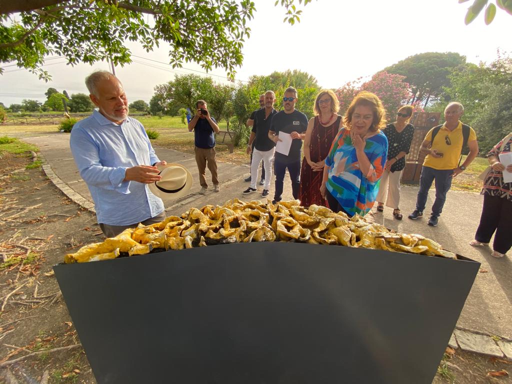 mostra claudio palmieri parco naxos