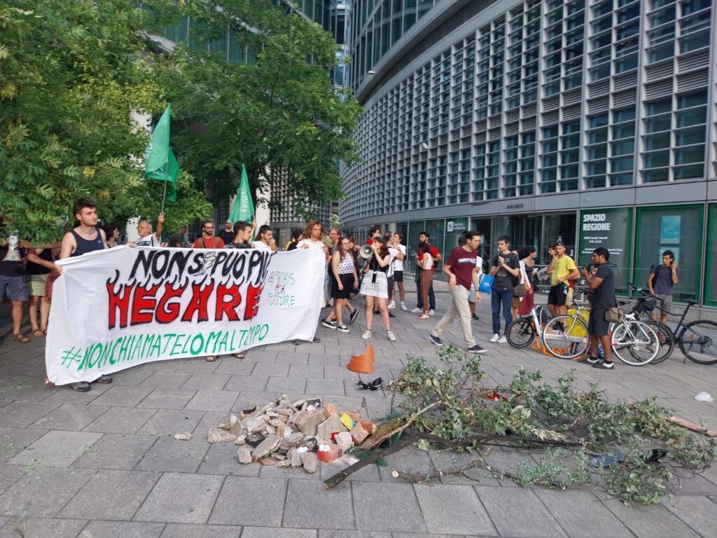 protesta fridays for future milano