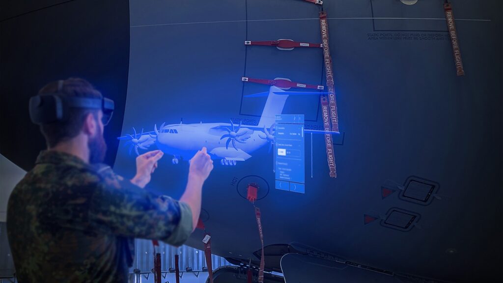 realtà aumentata e manutenzione degli aeromobili