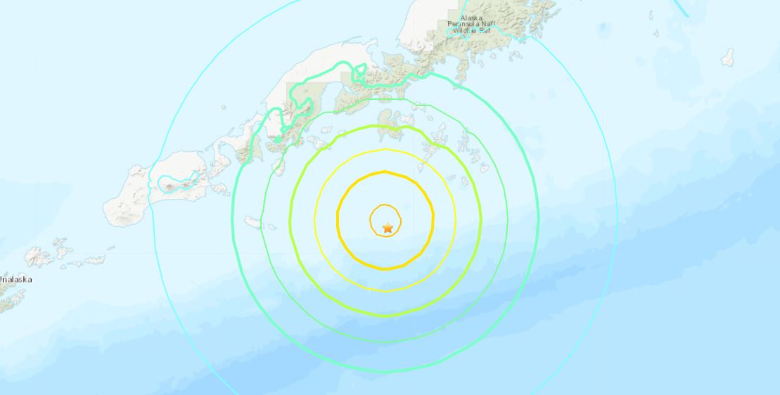 terremoto alaska tsunami