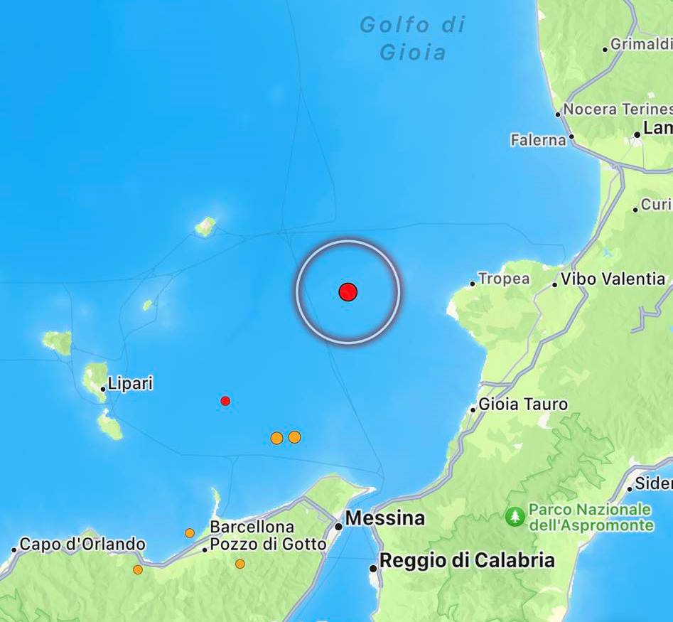 terremoto calabria sicilia