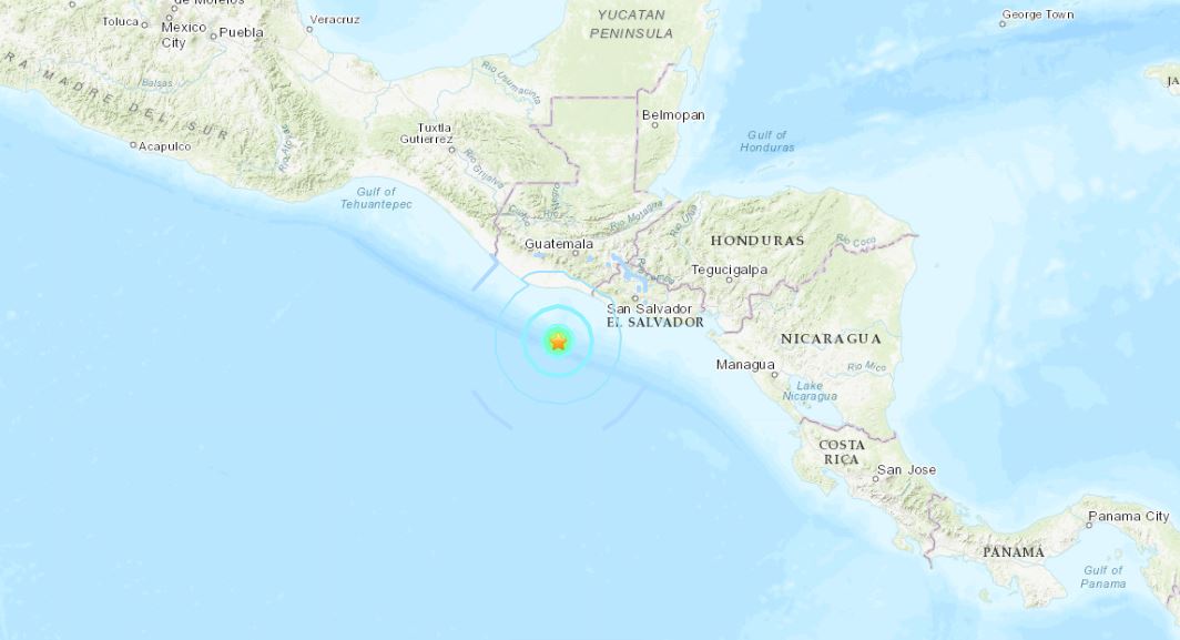 terremoto guatemala el salvador america centrale