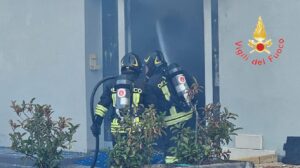 incendio nel Crotonese