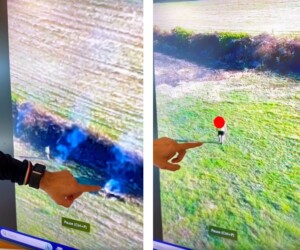 Bimbo piromane incendio Calabria, drone