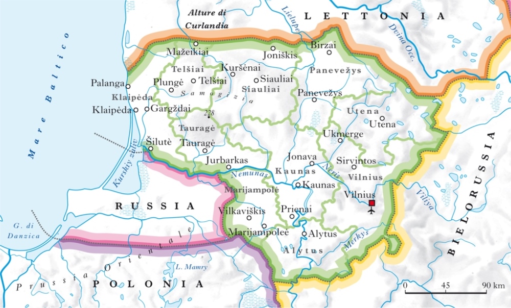 maltempo in Lituania