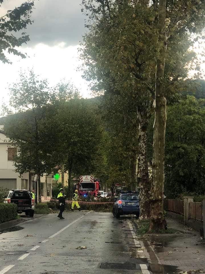 Pieve di Soligo maltempo downburst