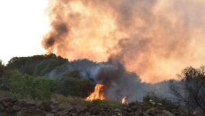 incendio a Nuoro