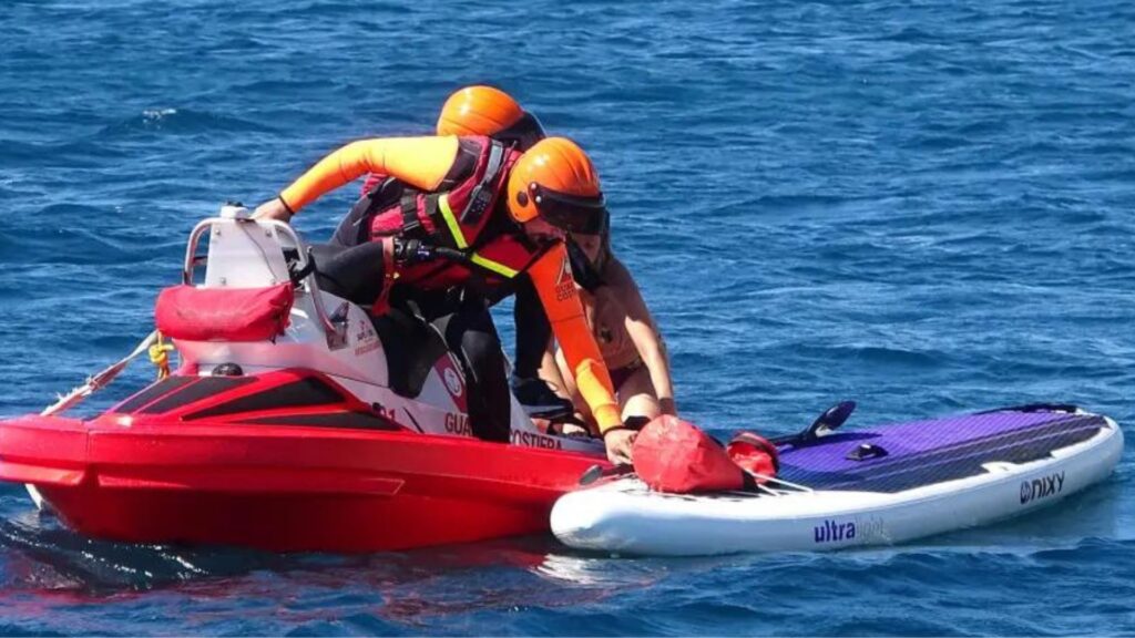 incidente sul lago di Garda