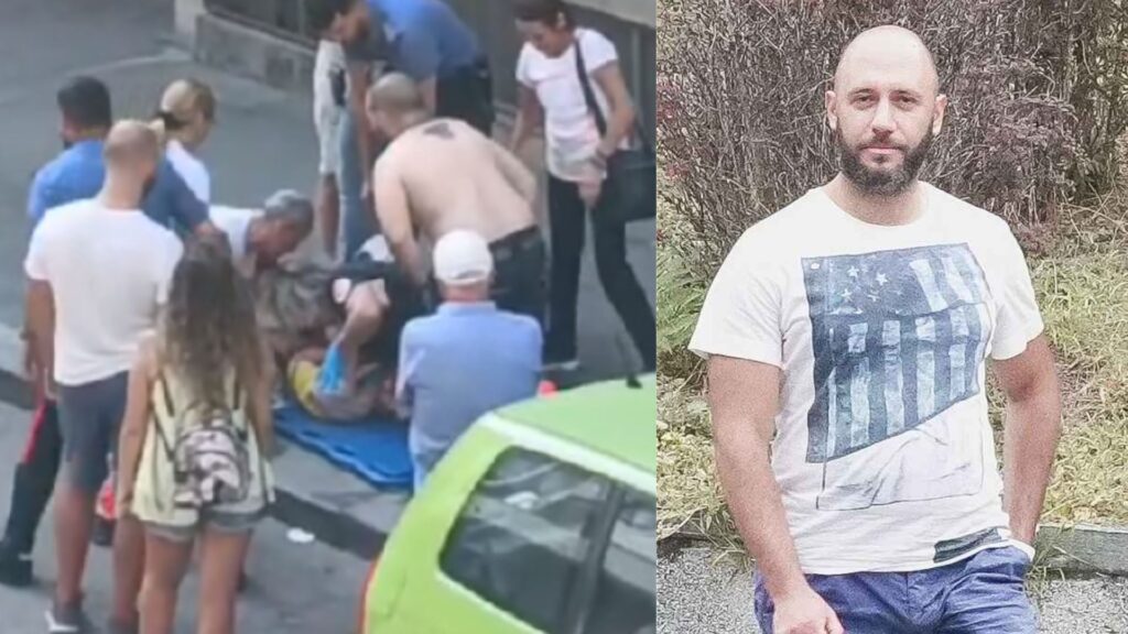 bimba caduta dal quinto piano salvata da Mattia