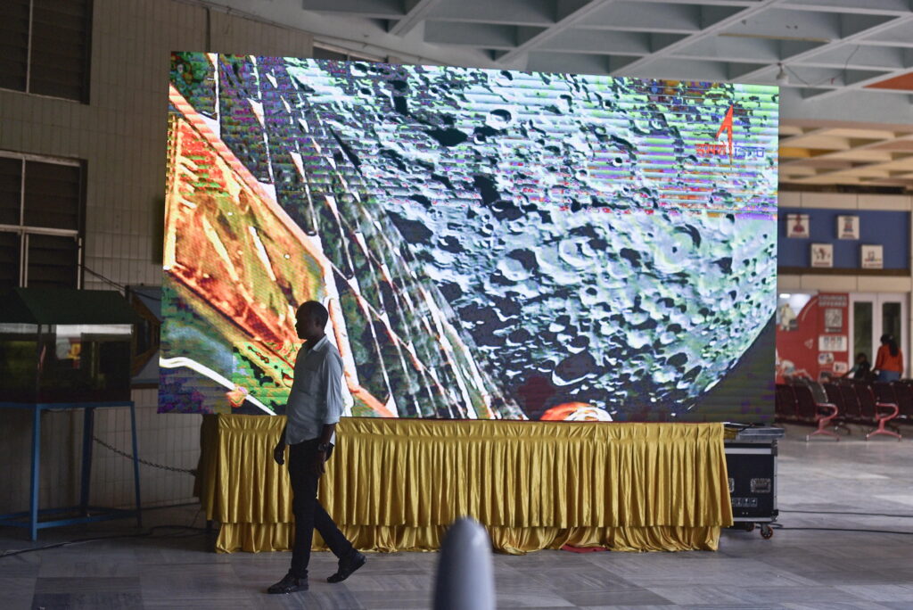 India's Chandrayaan-3 mission craft lands on the Moon