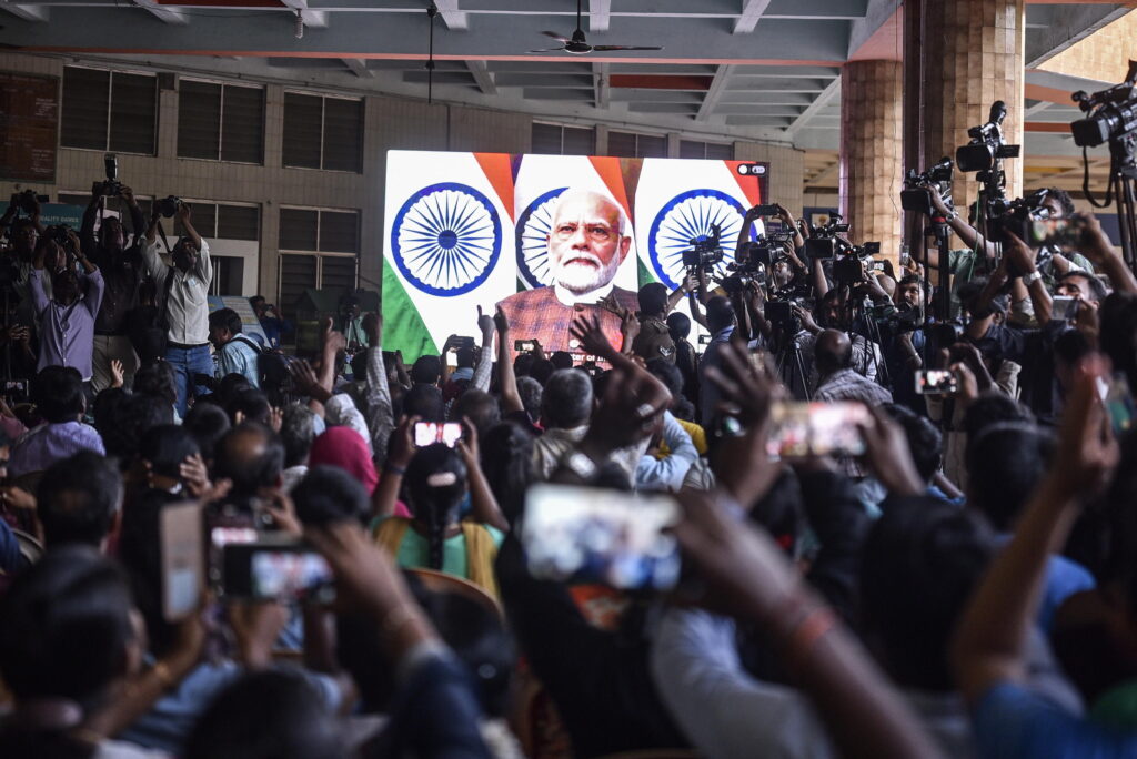 India's Chandrayaan-3 mission craft lands on the Moon