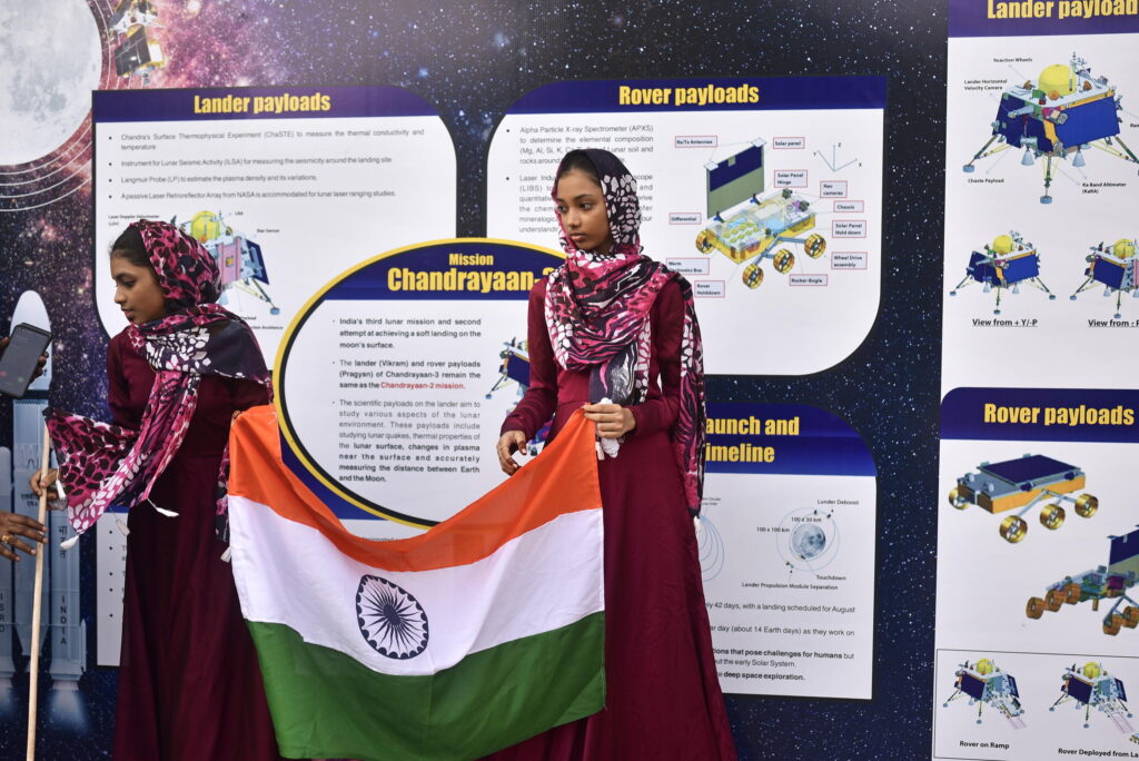 India's Chandrayaan-3 mission craft lands on the Moon