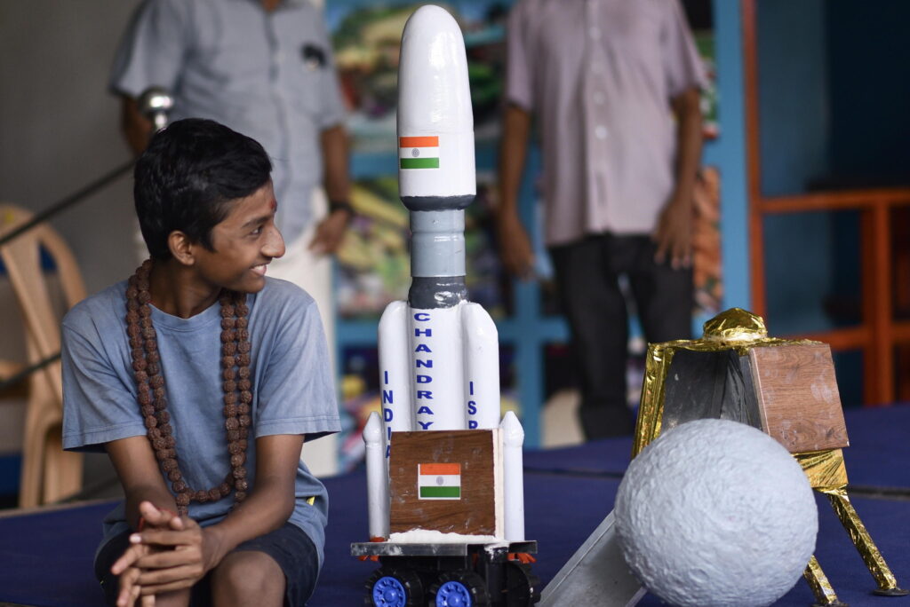 India's Chandrayaan-3 mission craft lands on the Moon