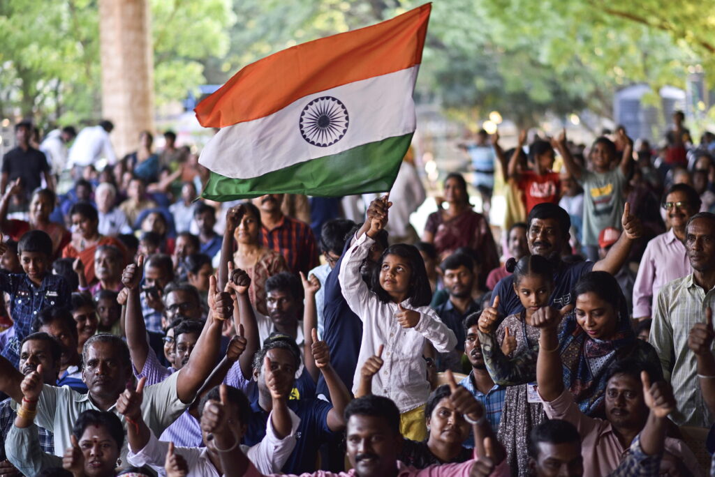 India's Chandrayaan-3 mission craft lands on the Moon
