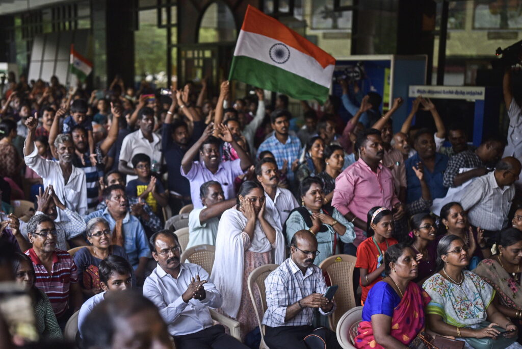 India's Chandrayaan-3 mission craft lands on the Moon