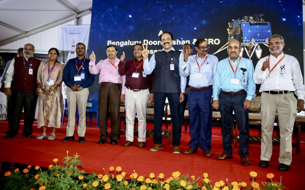 India's Chandrayaan-3 mission craft lands on the Moon