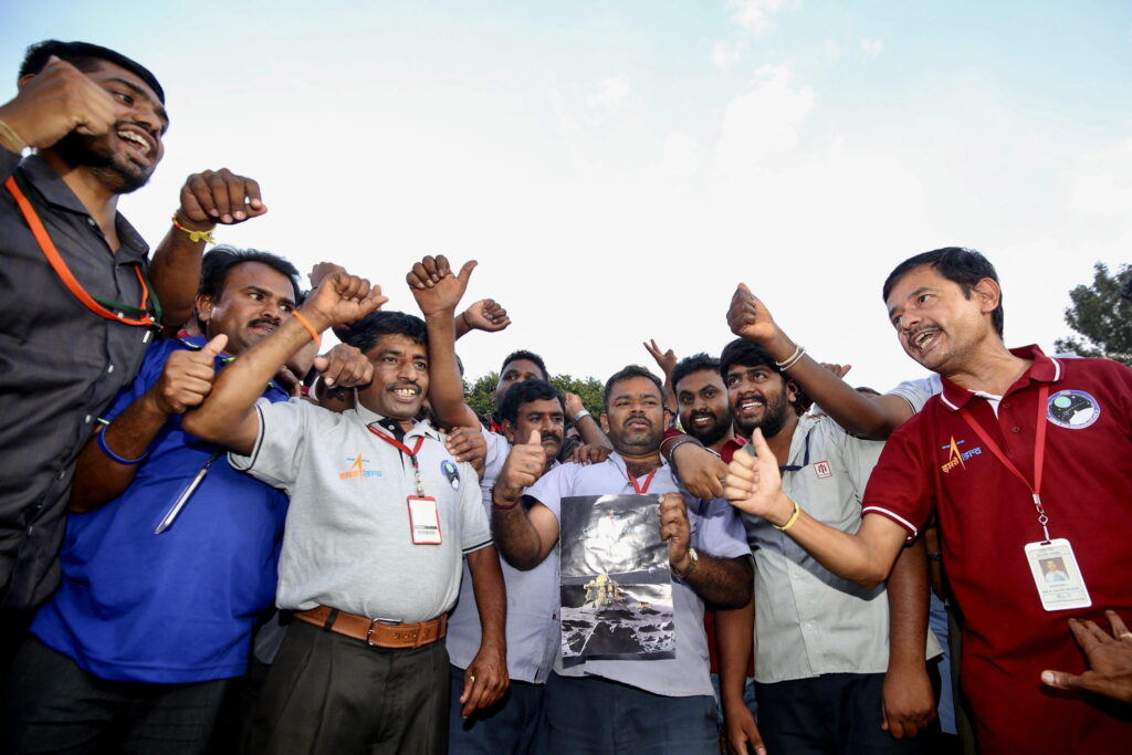 India's Chandrayaan-3 mission craft lands on the Moon