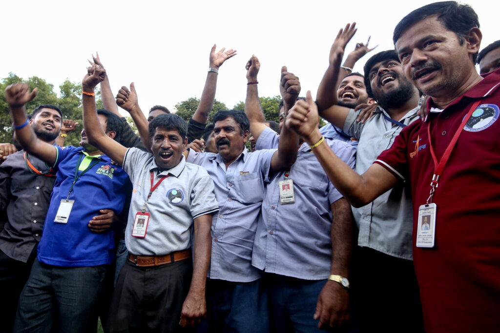 India's Chandrayaan-3 mission craft lands on the Moon