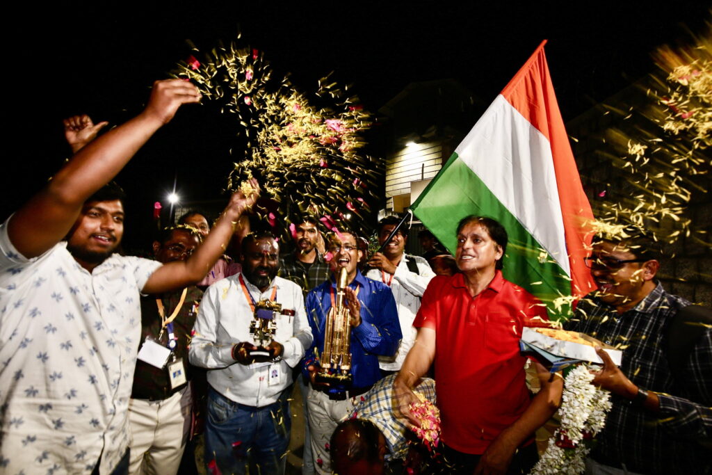 India's Chandrayaan-3 mission craft lands on the Moon
