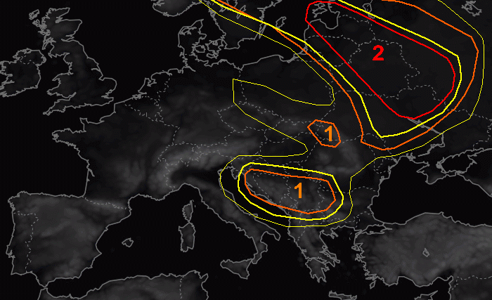 allerta meteo estofex 7 agosto