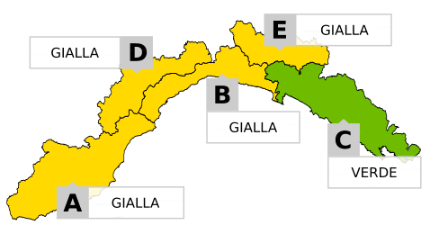allerta meteo liguria