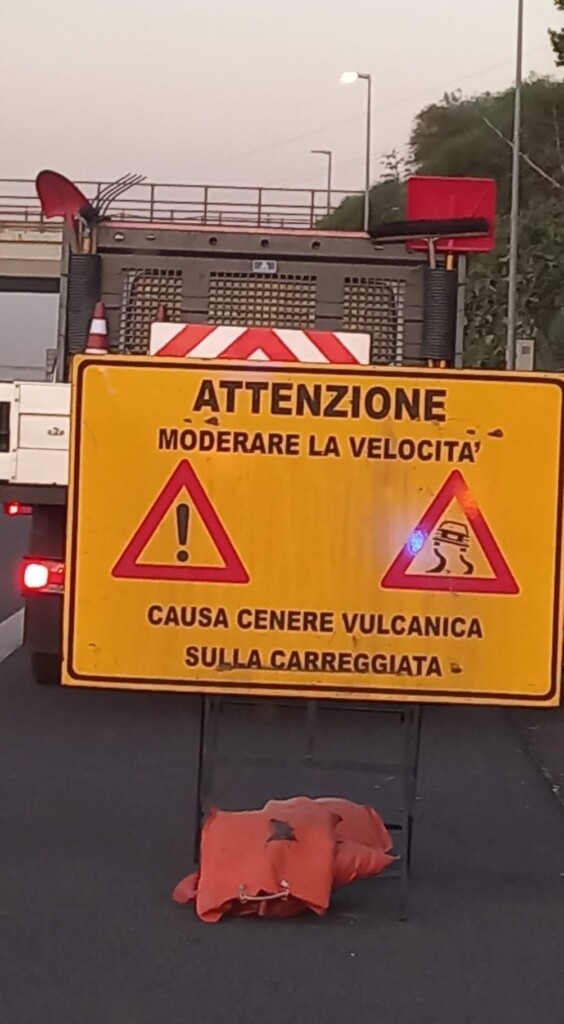 cenere eruzione etna
