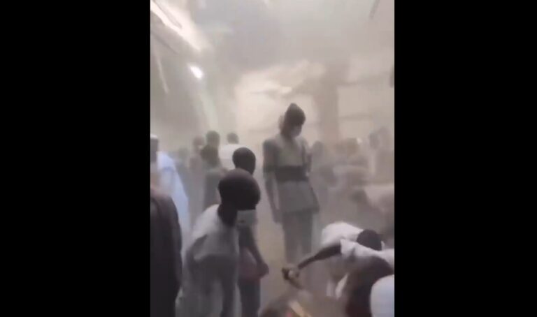 crollo della moschea di Zaria in Nigeria