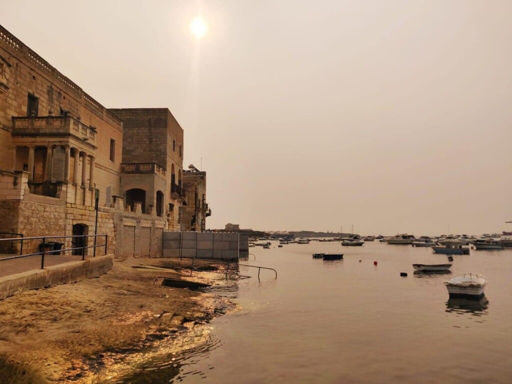 fumo incendi grecia a malta