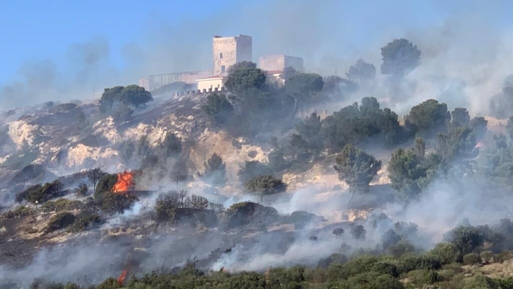 incendi a Cagliari